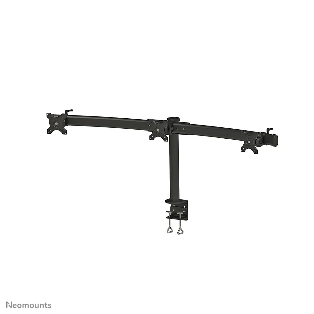 Neomounts FPMA-D700D3 Tilt/Turn/Rotate Triple desk monitor arm 10"-27" Black