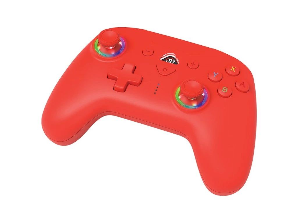 Subsonic Wireless LED Controller for Nintendo Switch Red