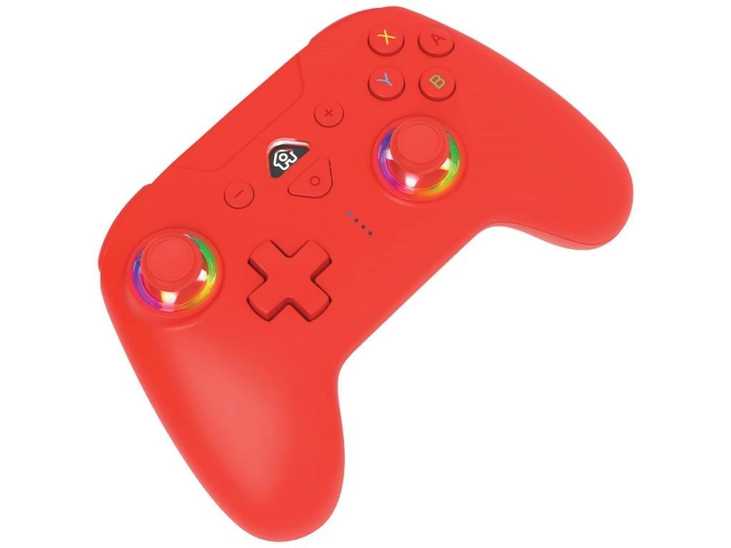 Subsonic Wireless LED Controller for Nintendo Switch Red