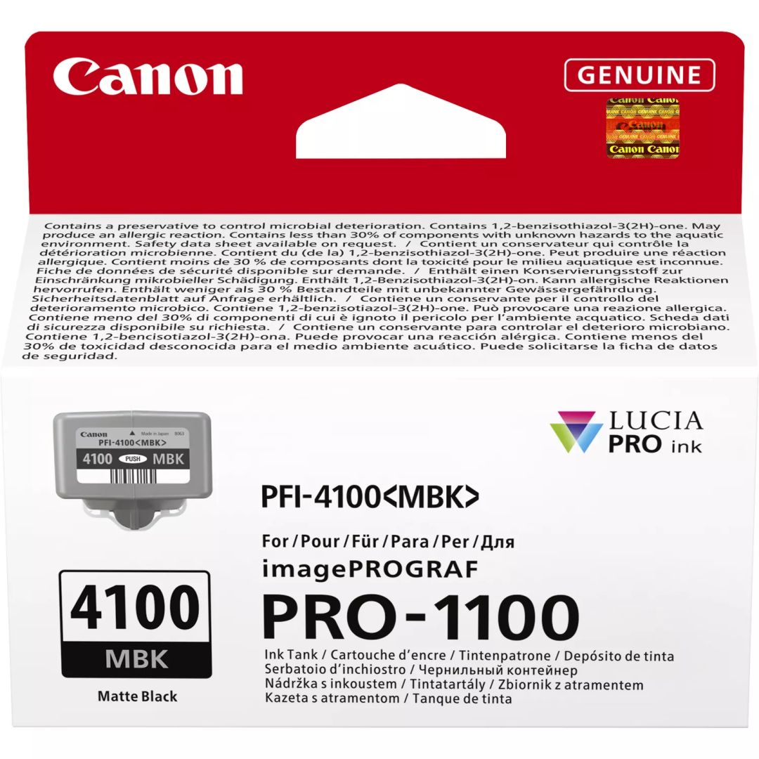 Canon PFI-4100 Matte Black tintapatron