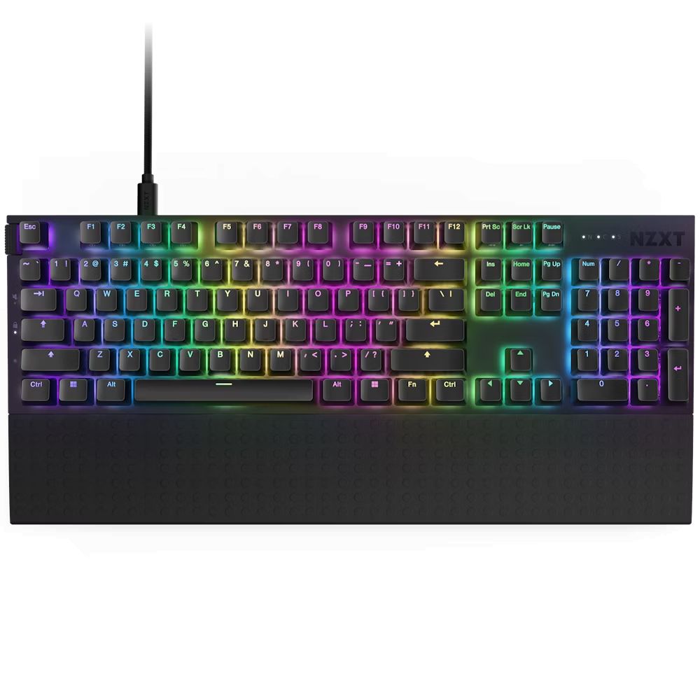 NZXT Function 2 Gaming Keyboard Matte Black UK