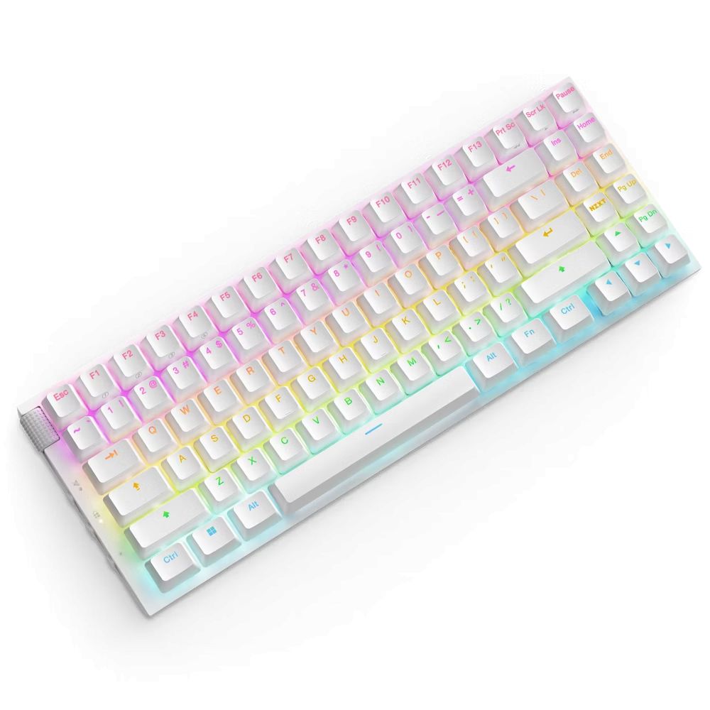 NZXT Function 2 MiniTKL Gaming Keyboard Matte White UK