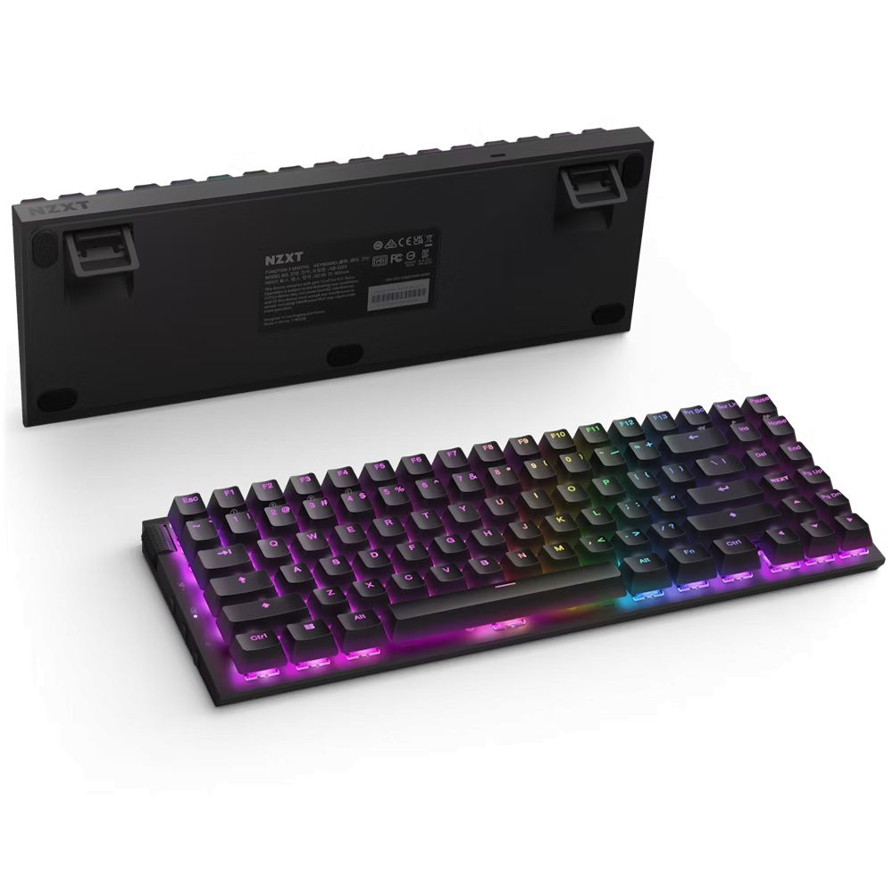 NZXT Function 2 MiniTKL Gaming Keyboard Matte Black UK