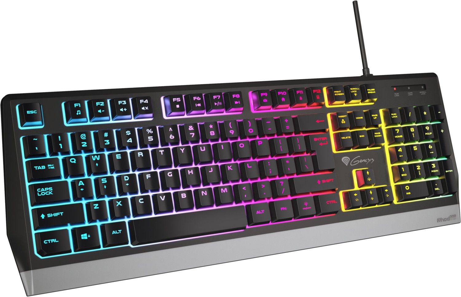 Genesis Rhod 300 RGB Gaming Keyboard Black US