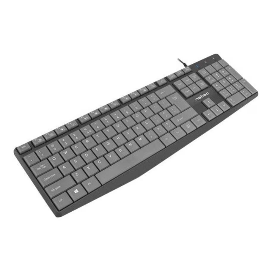 natec Nautilus Keyboard Black/Grey US