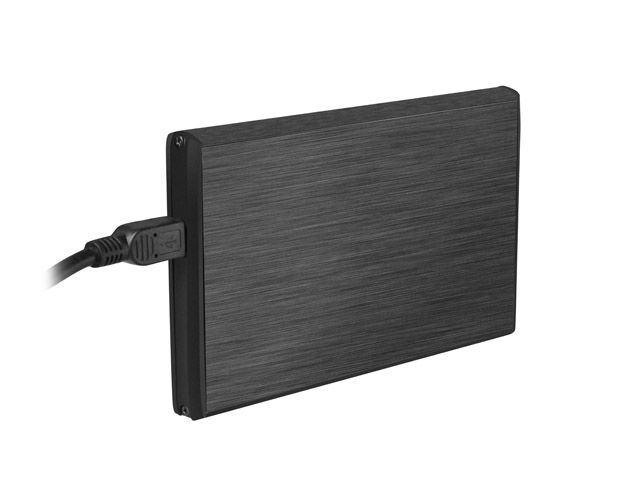 natec Rhino 2,5" USB2.0 HDD/SSD Enclosure Black