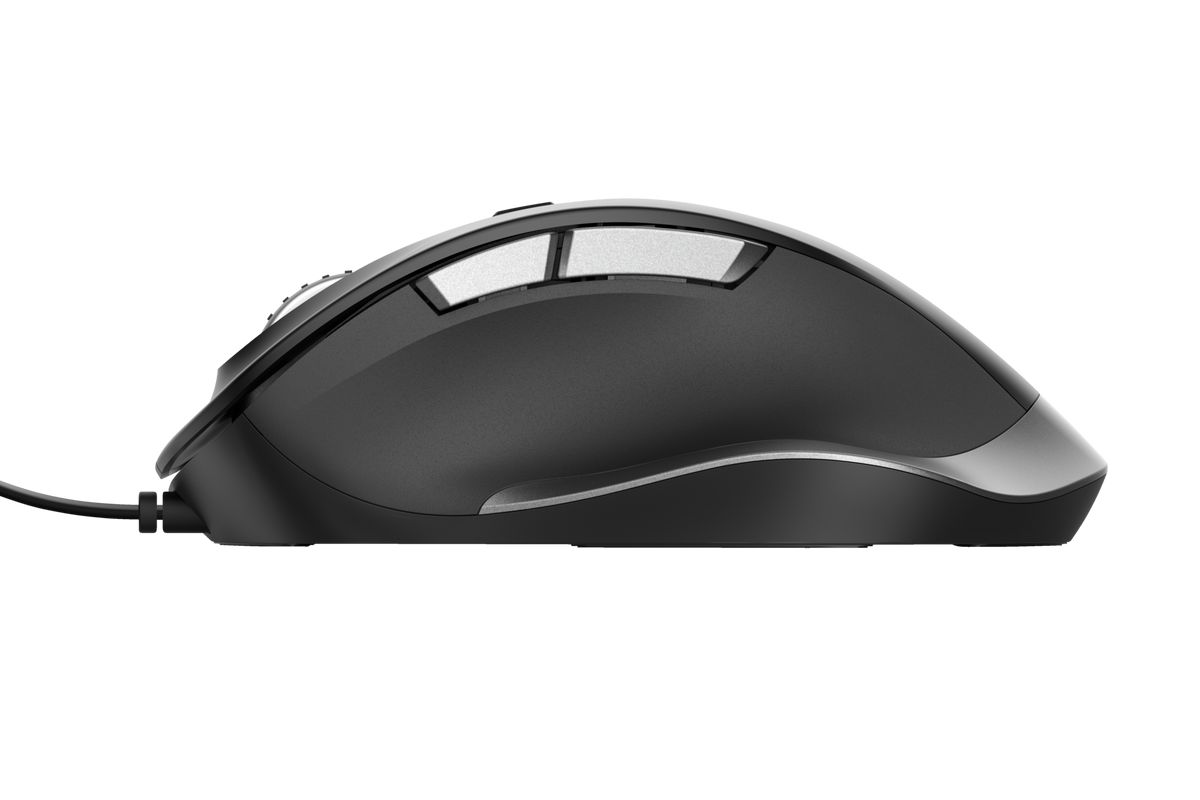 Trust Fyda Wired mouse Black