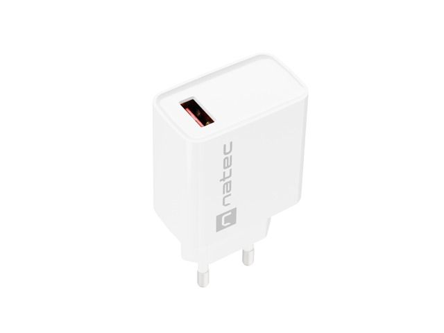 natec Ribera Wall Charger White