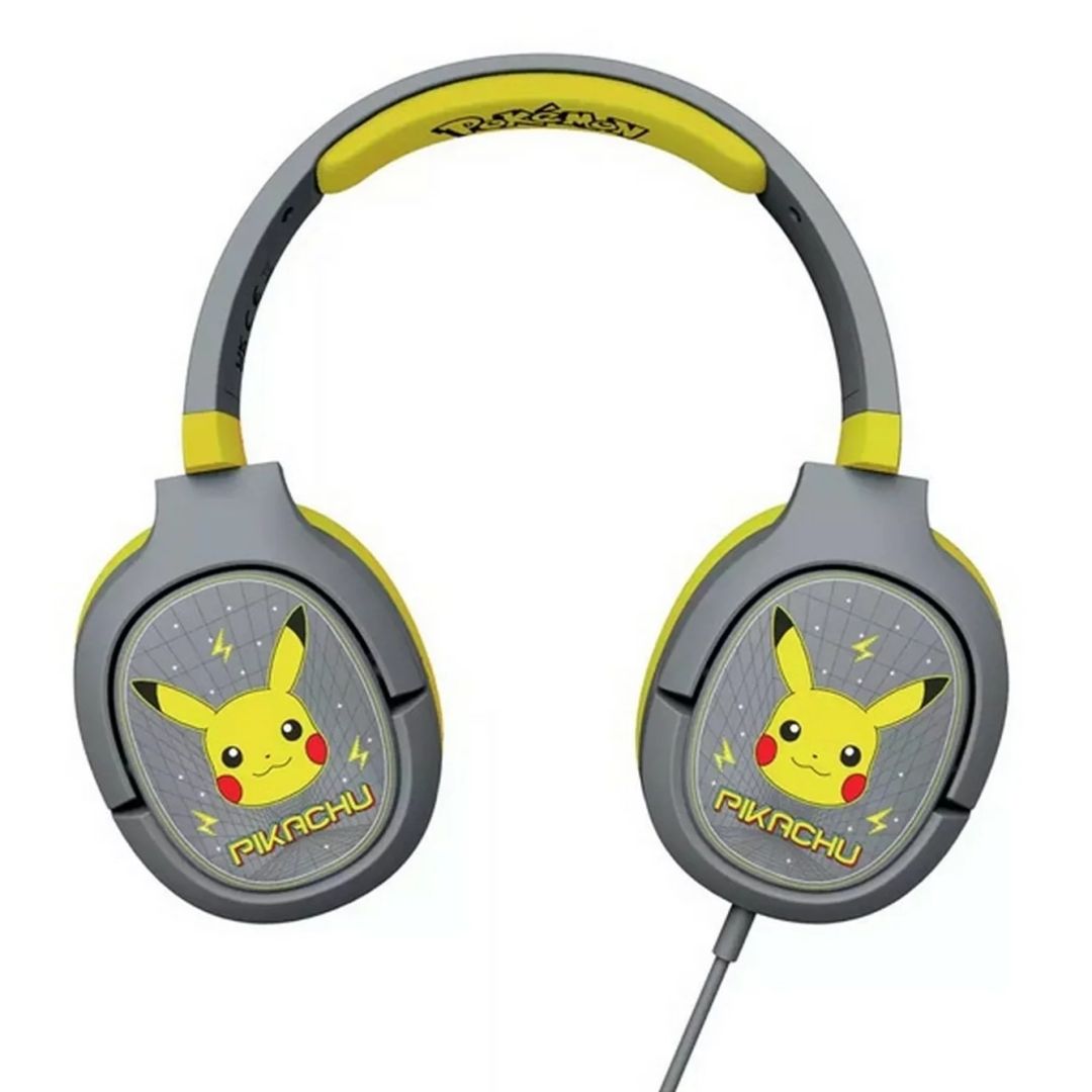 OTL Technologies Pokémon Pikachu PRO G1 Gaming Headset Grey/Yellow