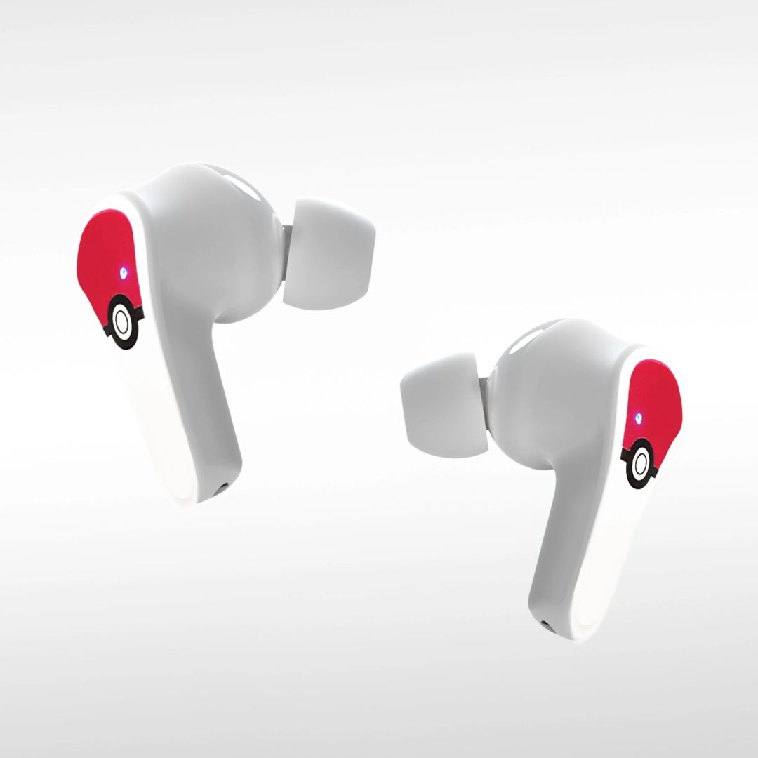 OTL Technologies Pokémon Pokéball TWS Bluetooth Headset Red