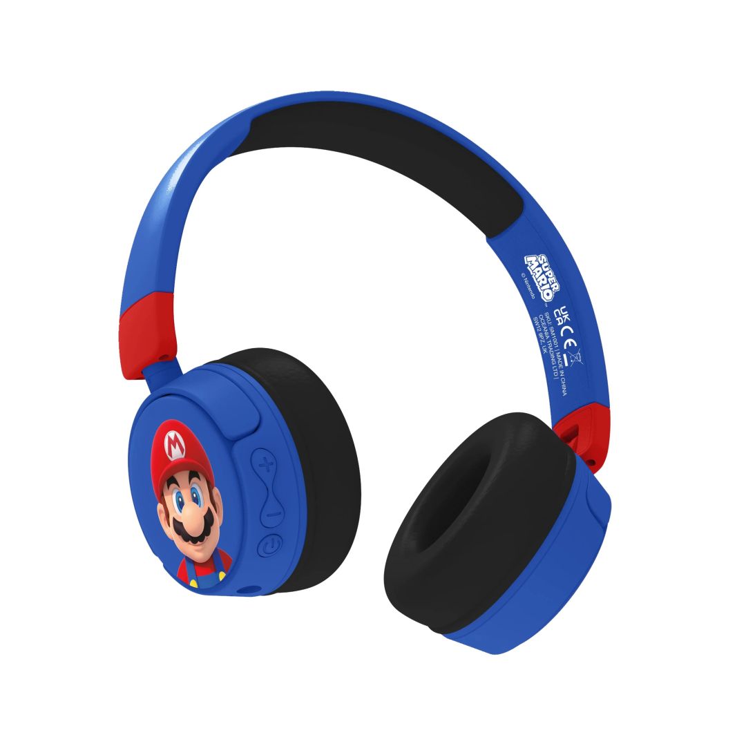 OTL Technologies Super Mario Kids Bluetooth Headset Blue