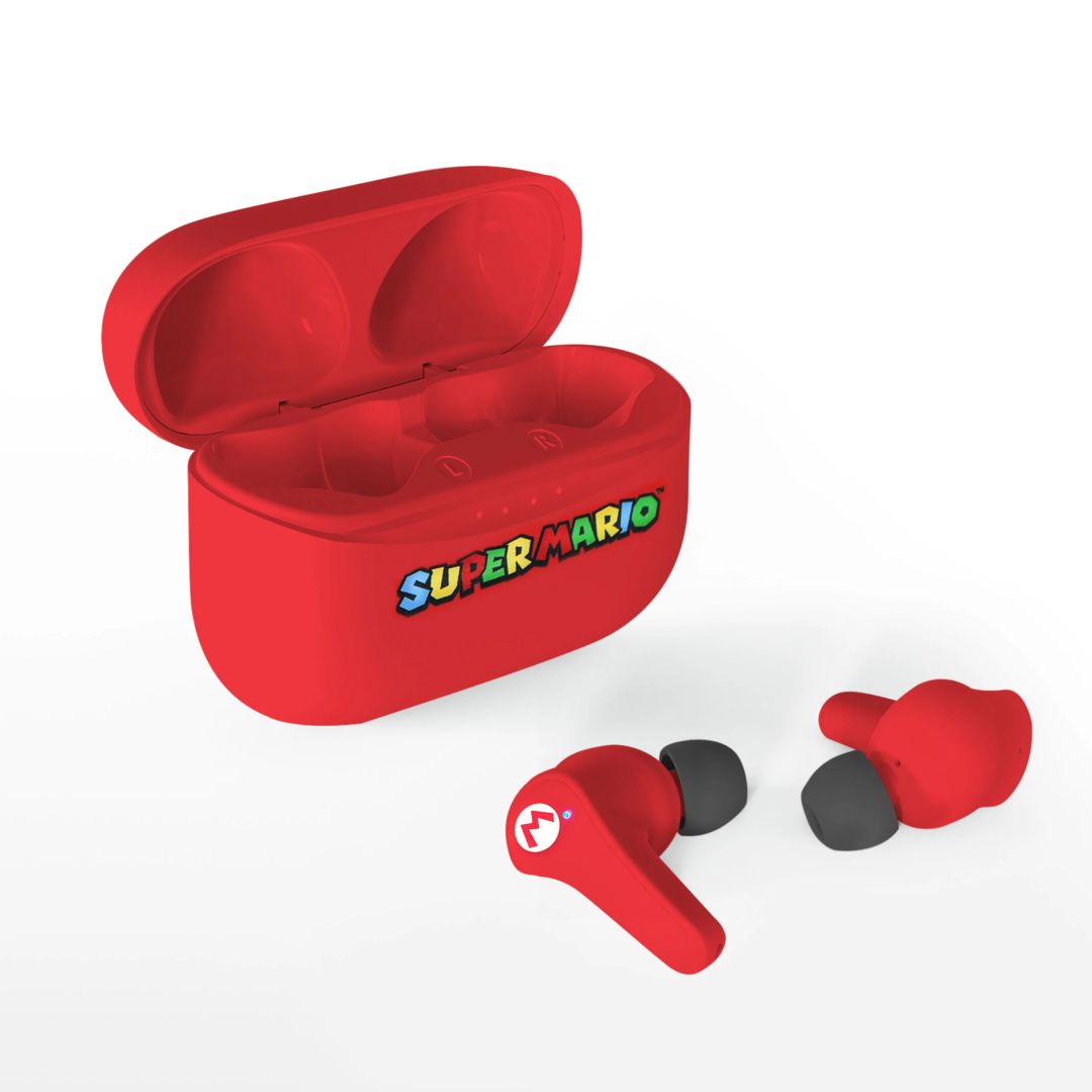 OTL Technologies Super Mario TWS Bluetooth Headset Red