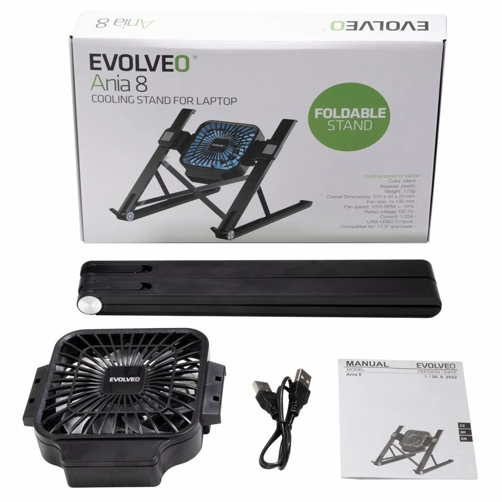 Evolveo Ania 8 Laptop Stand with Fan