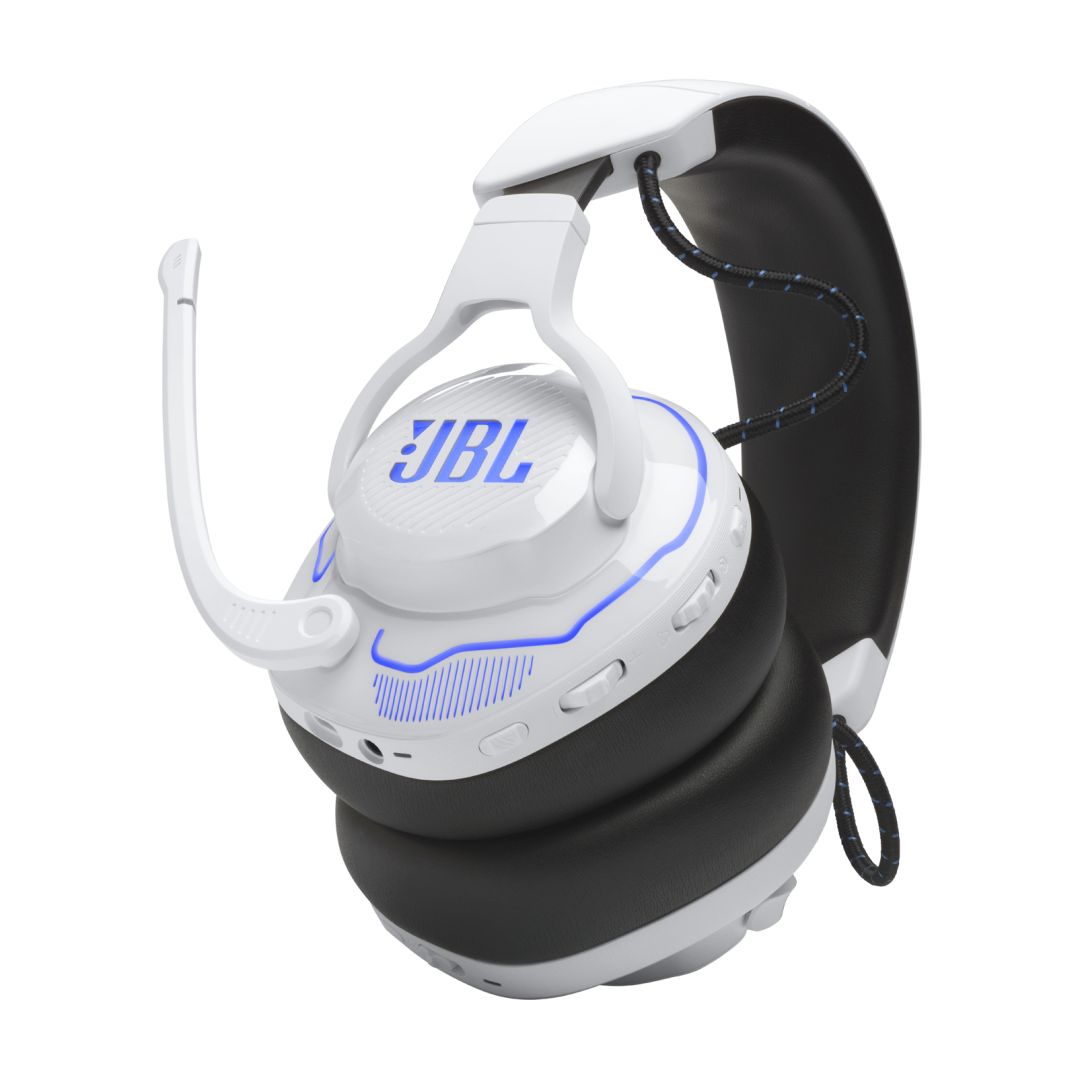 JBL Quantum 910P Console Bluetooth Gamer Headset White/Blue