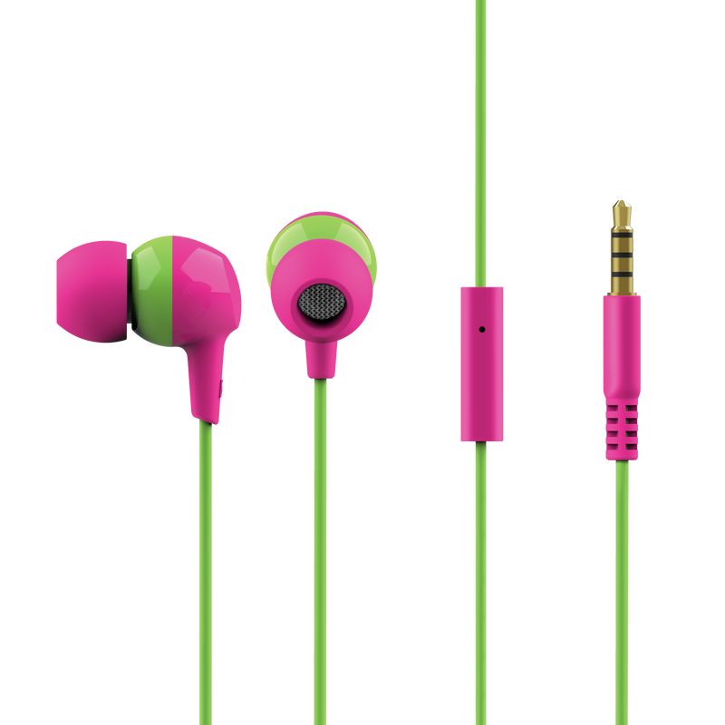 Trust Buddi Kids In-Ear Headset Pink/Green