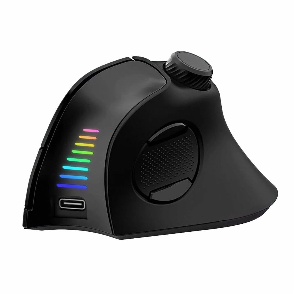 Evolveo TwinVerti Gaming Wireless Bluetooth Mouse Black