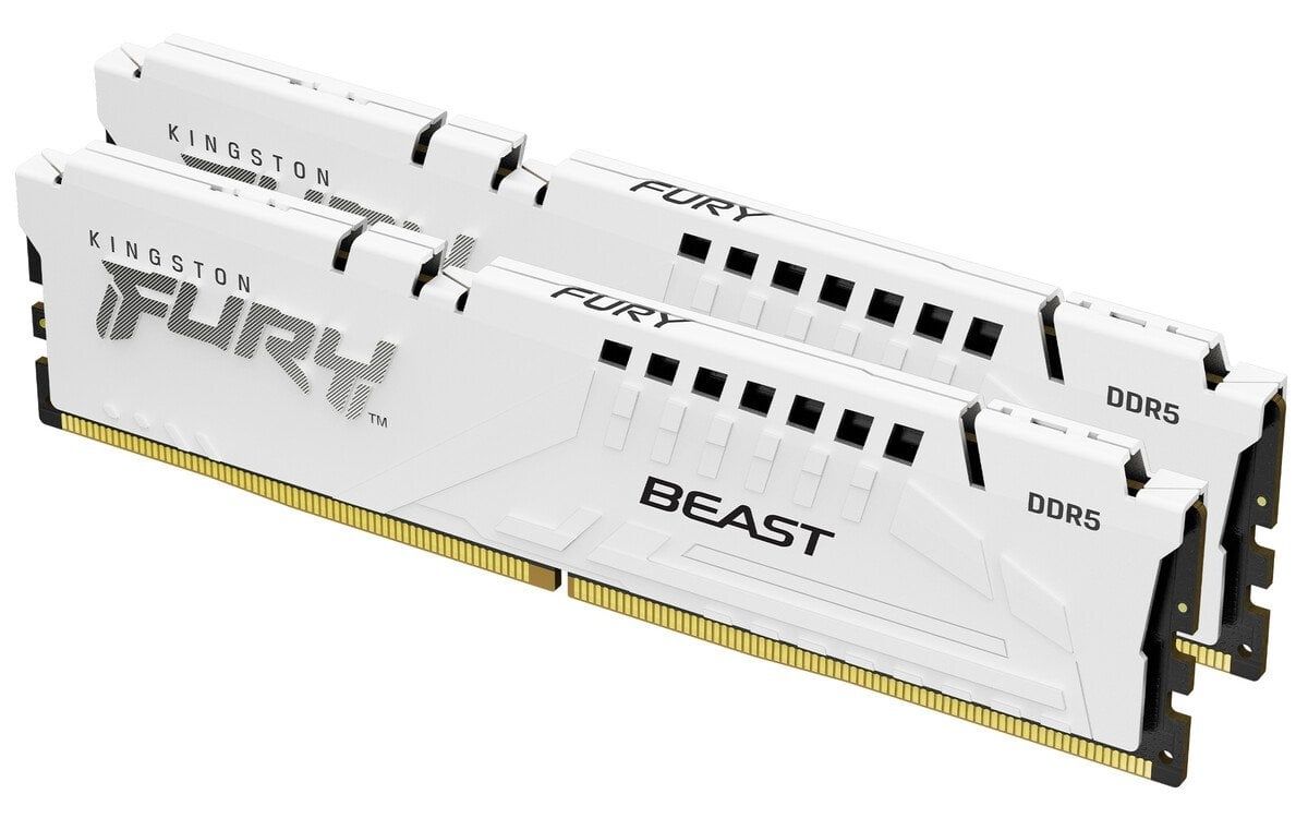 Kingston 32GB DDR5 6400MHz Kit(2x16GB) Fury Beast Expo White