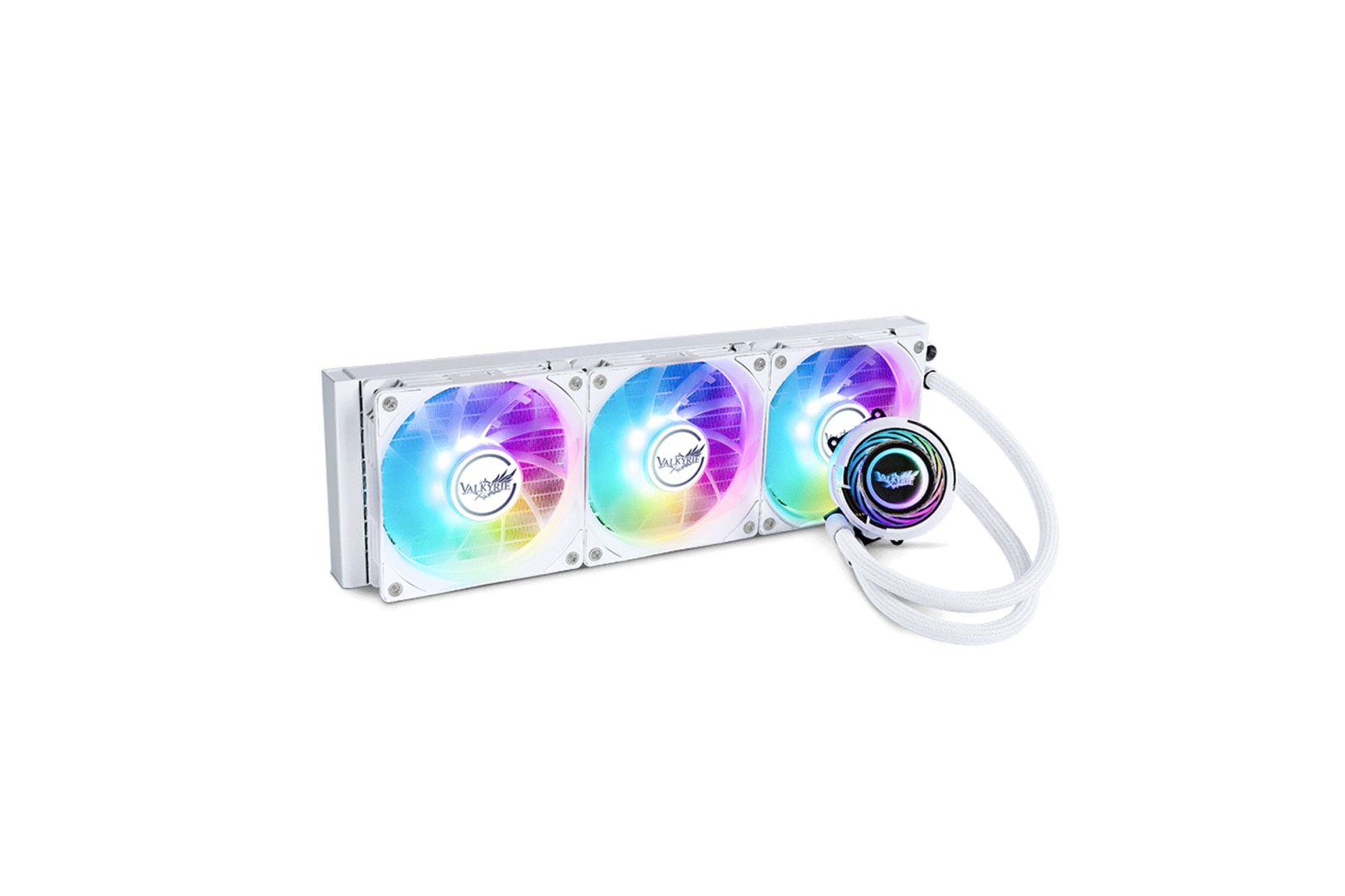 Valkyrie Jarn 360 ARGB AiO CPU Liquid Cooler White