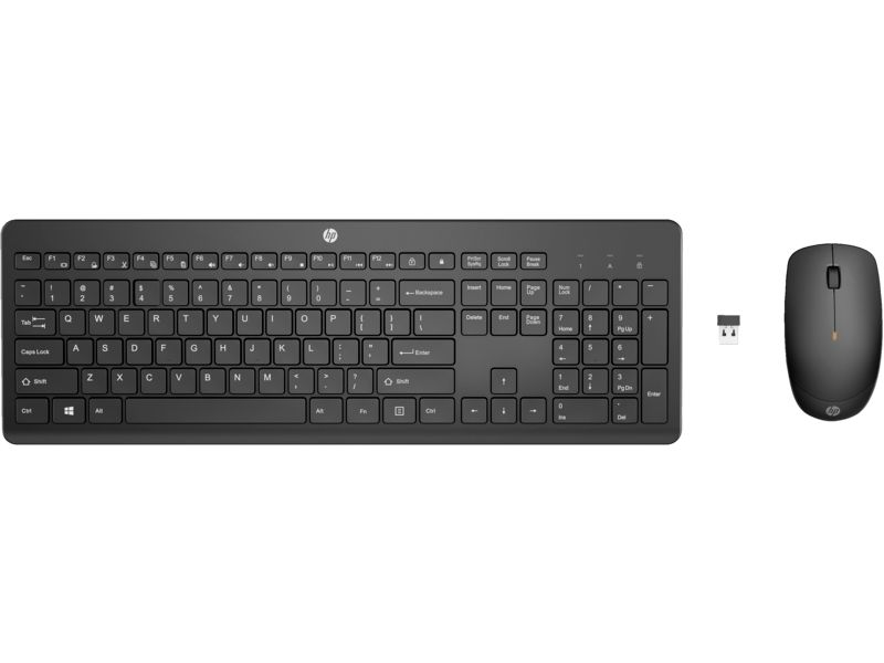 HP 235 Wireless Mouse and Keyboard Combo Black HU