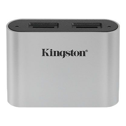 Kingston Workflow Card Reader Silver