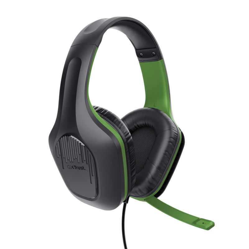 Trust GXT415 Zirox Lightweight Gaming Headset for Xbox Black/Green