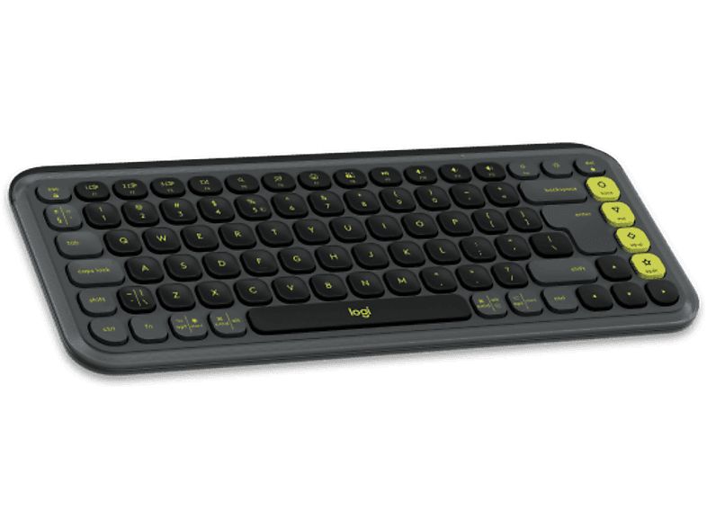 Logitech Pop Icon Wireless Keyboard Combo Graphite US