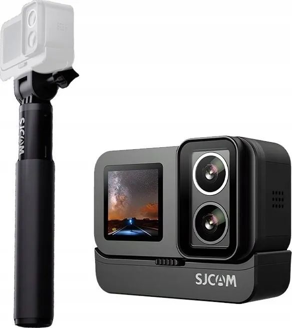 SJCAM SJ20 Dual Screen Action Camera Black + Holder