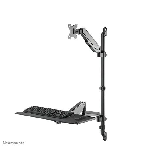 Neomounts WL90-325BL1 Wall Mounted Sit-Stand Workstation 17"-32" Black