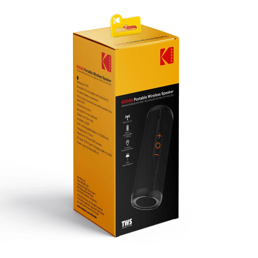 Kodak KO-PWS-2252 16W Bluetooth Speaker Black