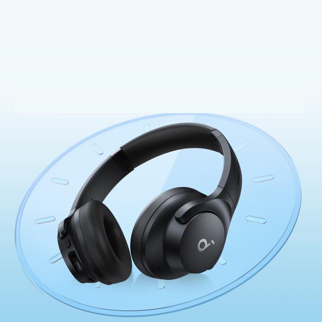 Soundcore Life Q20i Bluetooth Headset  Black