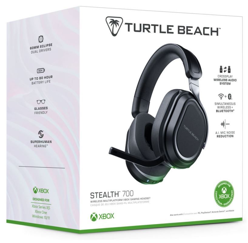 Turtle Beach Stealth 700 Gen 3 Gaming Wireless Headset for Xbox Black