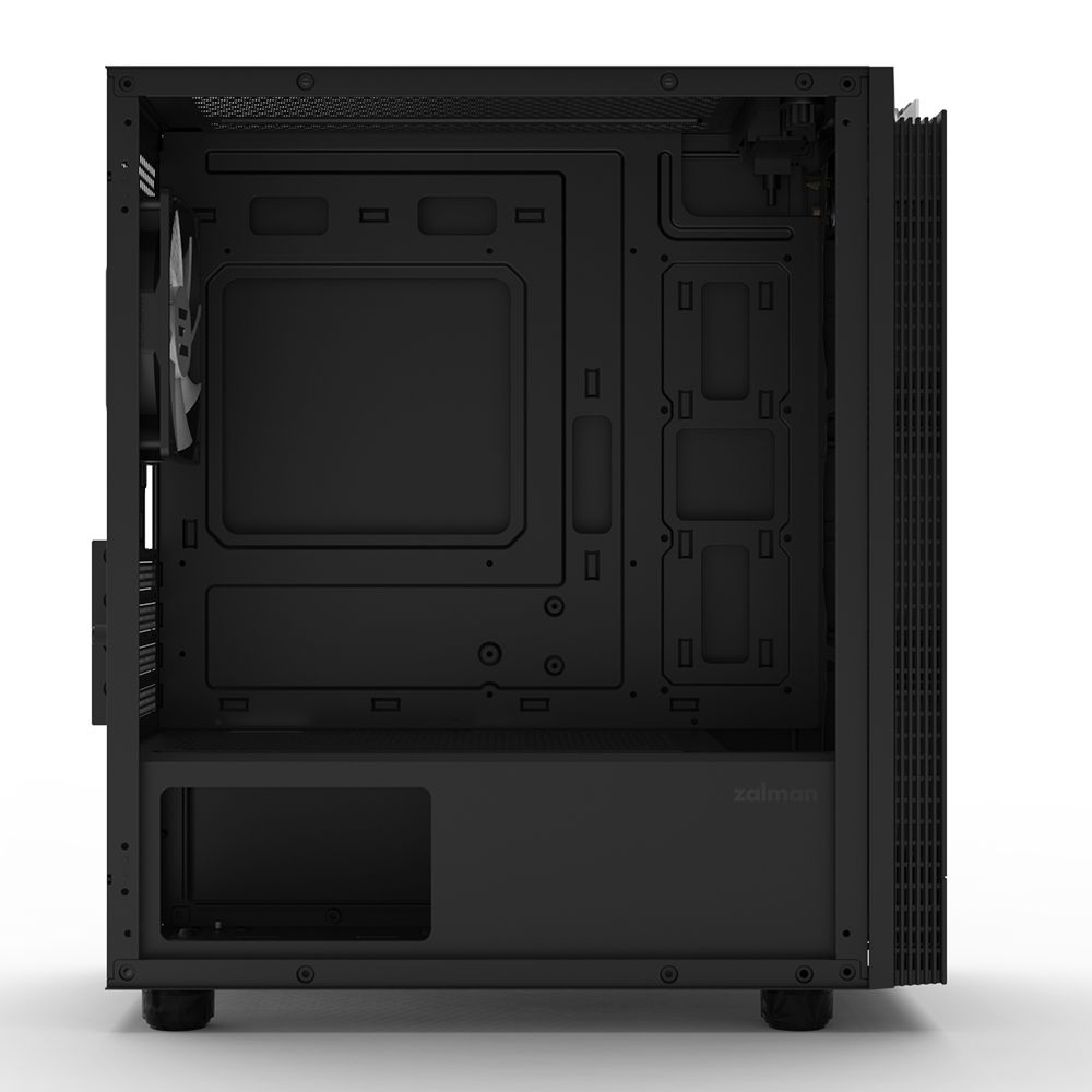 Zalman T4 Plus RGB Tempered Glass Black