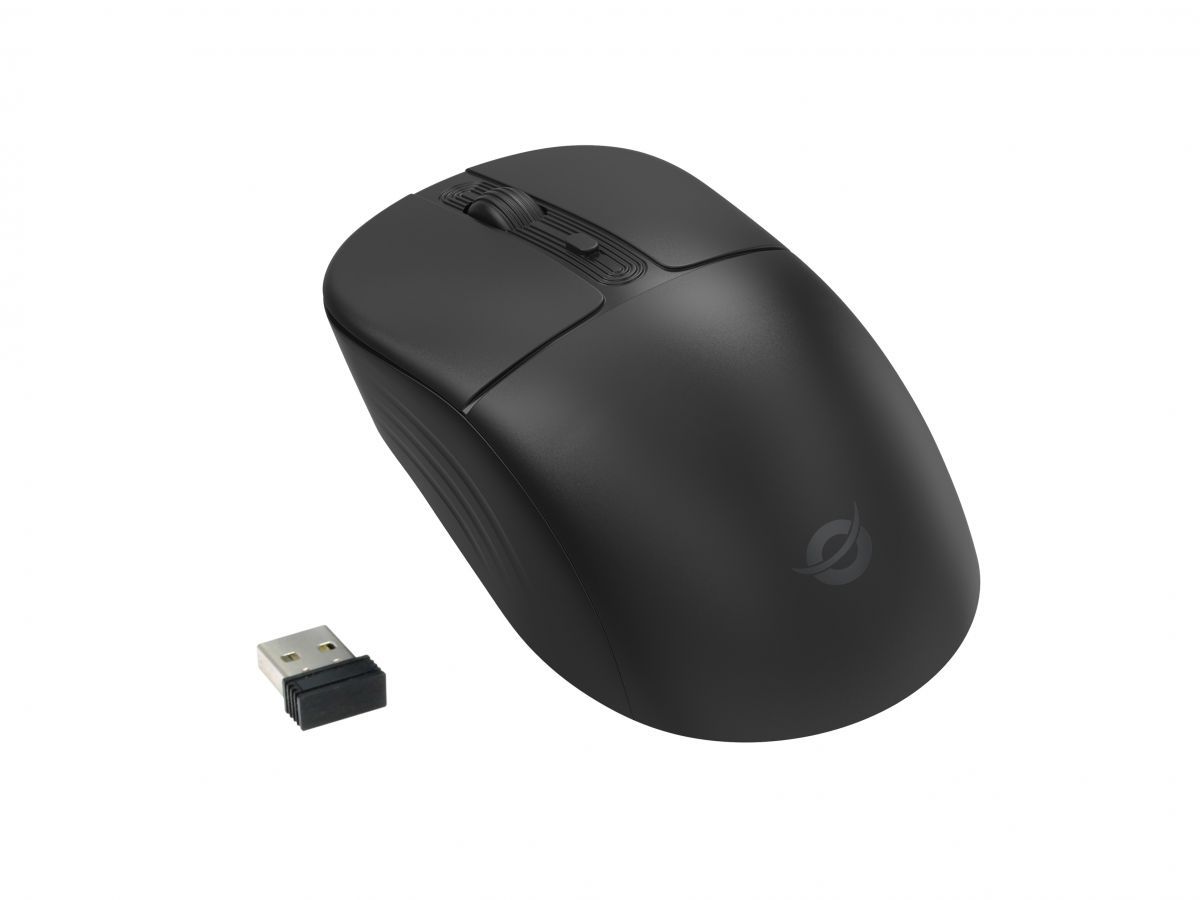 Conceptronic  LORCAN04B 4-Button Dual Mode Wireless Mouse Black