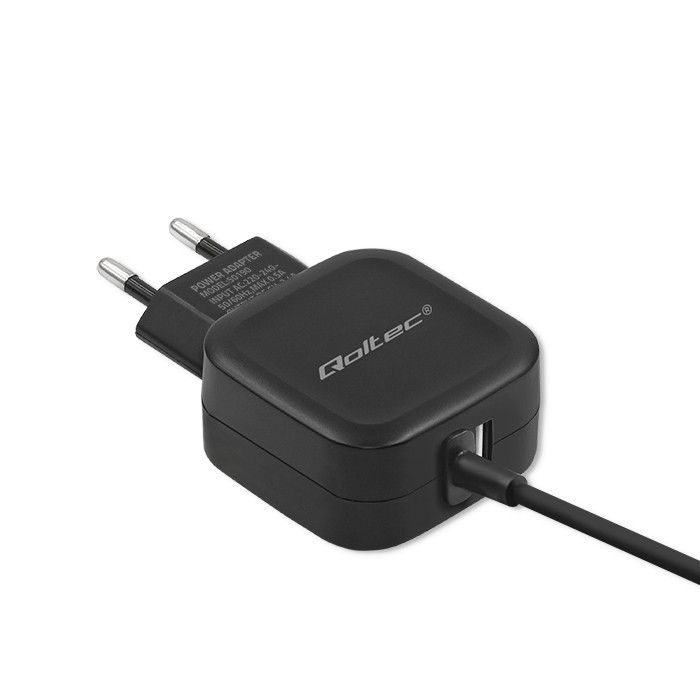 Qoltec 17W Mobile Device Charger Black