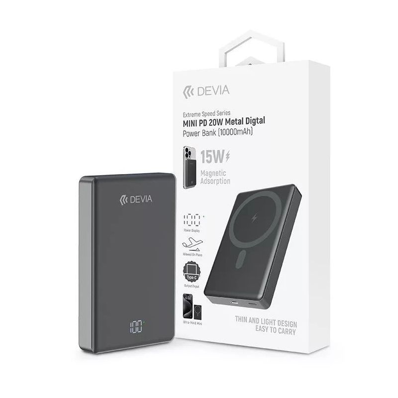 Devia Extreme Speed Series Mini 10000mAh PowerBank Grey