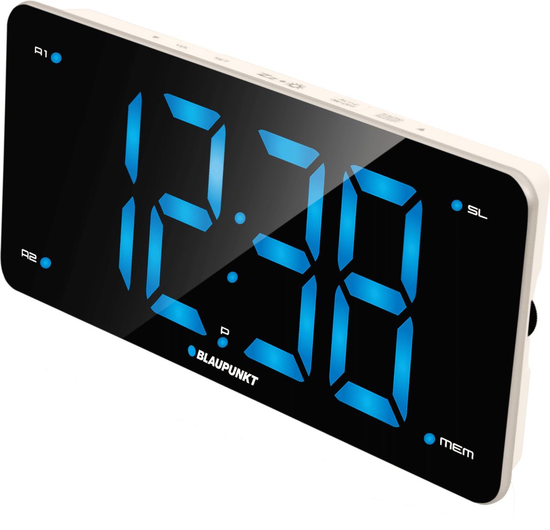 Blaupunkt CR15WH Digital alarm Clock White