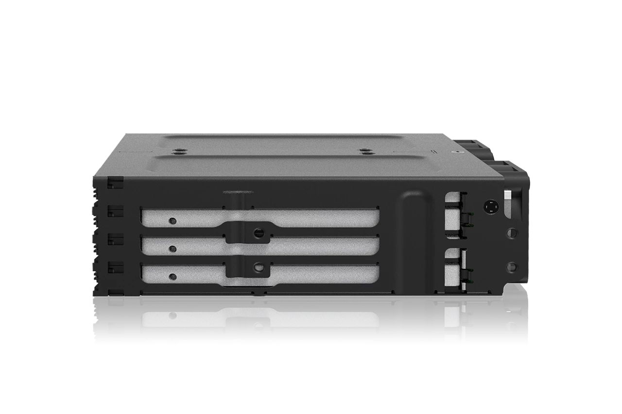 IcyDock ExpressCage MB038SP-B 8 Bay 2.5" SAS/SATA HDD/SSD Mobile Rack for 5.25" Bay