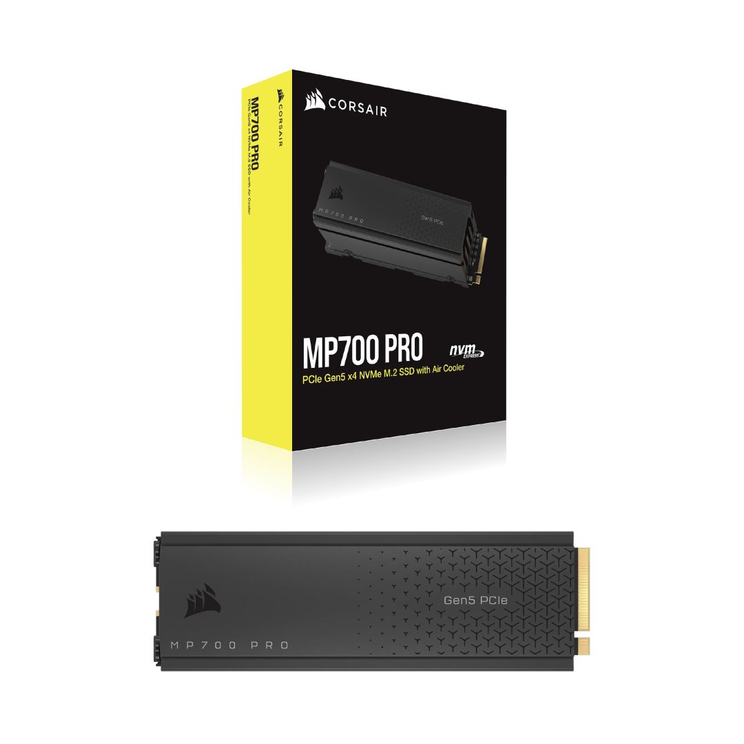 Corsair 2TB M.2 2280 NVMe MP700 PRO with Air Cooler