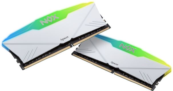 Apacer 16GB DDR4 3200MHz Kit(2x8GB) NOX RGB Aura 2 White