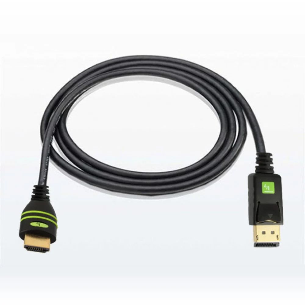 TECHLY  DisplayPort to HDMI Cable 1m Black