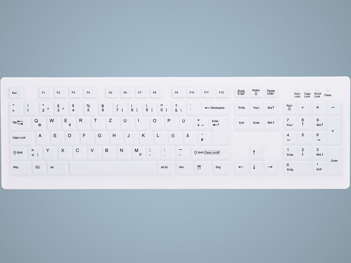 Cherry AK-C8100 Active Key Keyboard White US