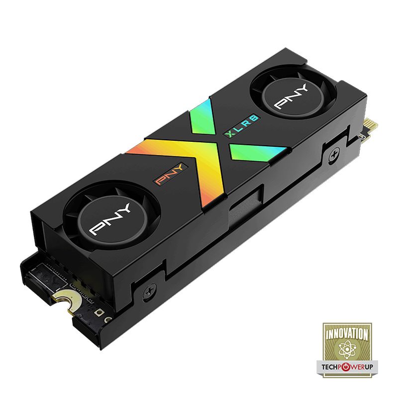 PNY 1TB M.2 2280 NVMe CS3150 with RGB Heatsink Black