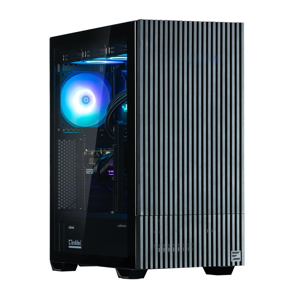 Zalman Z10 DS Tempered Glass Black