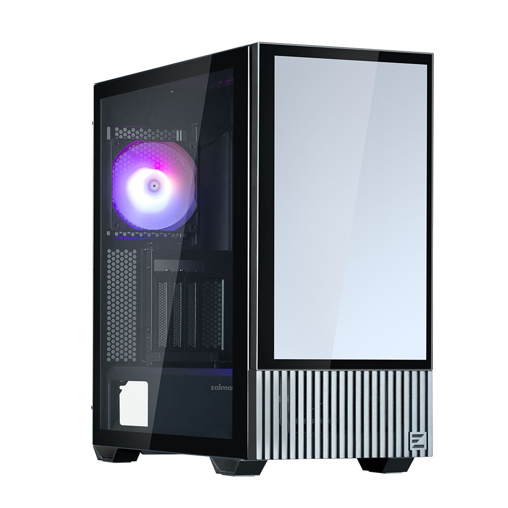 Zalman Z10 DS Tempered Glass Black