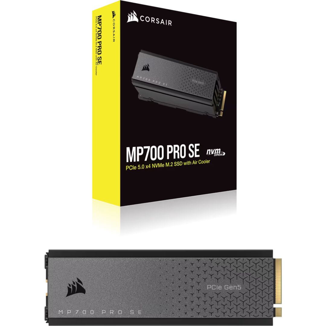 Corsair 4TB M.2 2280 NVMe MP700 PRO SE with Air Cooler