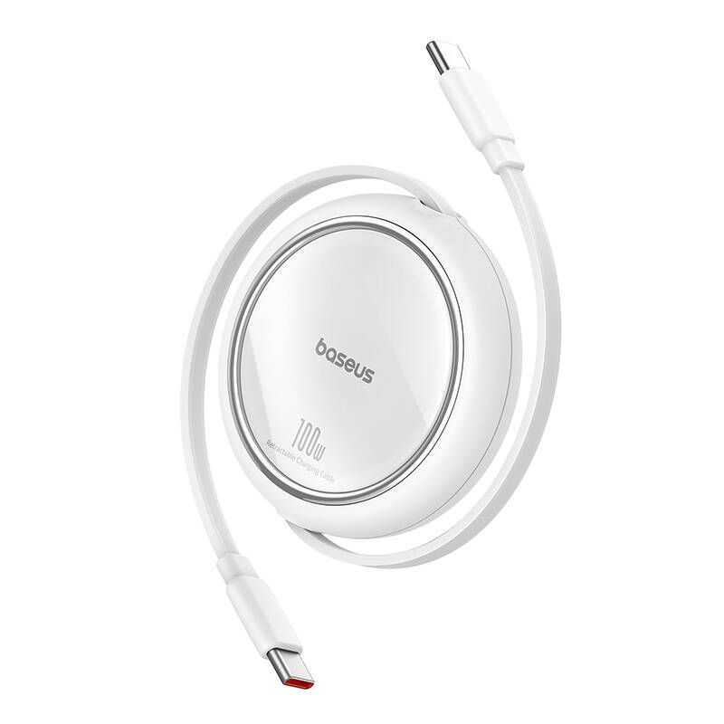 Baseus Free2Pull Retractable USB-C Cable 100W White