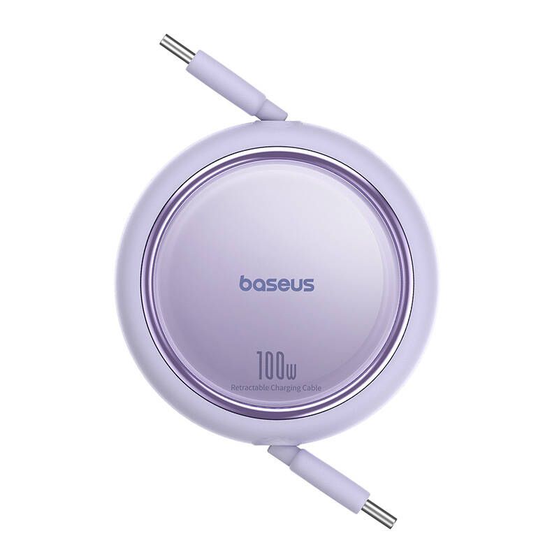 Baseus Free2Pull Retractable USB-C Cable 100W Purple