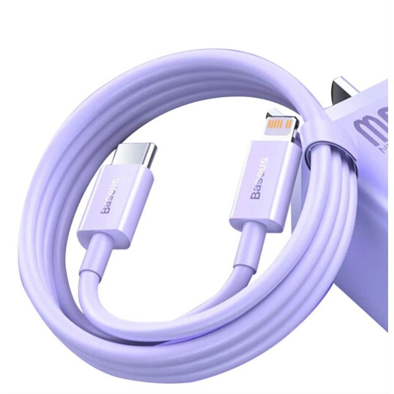 Baseus Superior Series USB-C / Lightning 20W 1m Purple