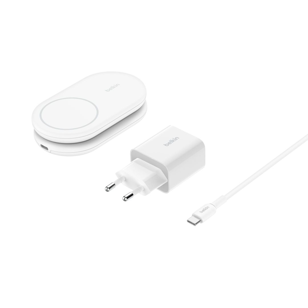 Belkin BOOST Charge magnetic Qi2 15W White