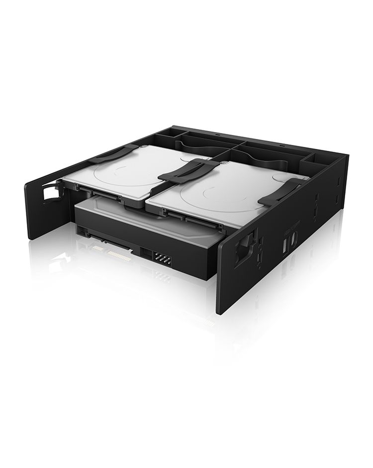 Raidsonic Mobile rack for 3x HDD/SSD for 1x 5.25" bay